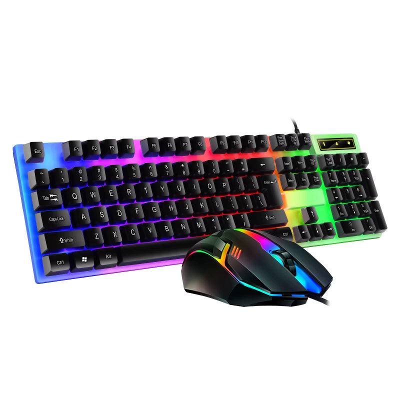 RGB Gaming Keyboard and Mouse Combo for Office case