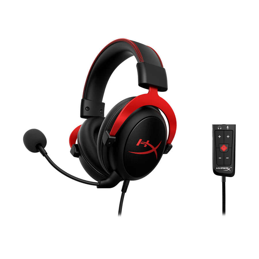 Hyperx Cloud 2 Wired Earphones Headphones Noise Cancelling Gaming Headset