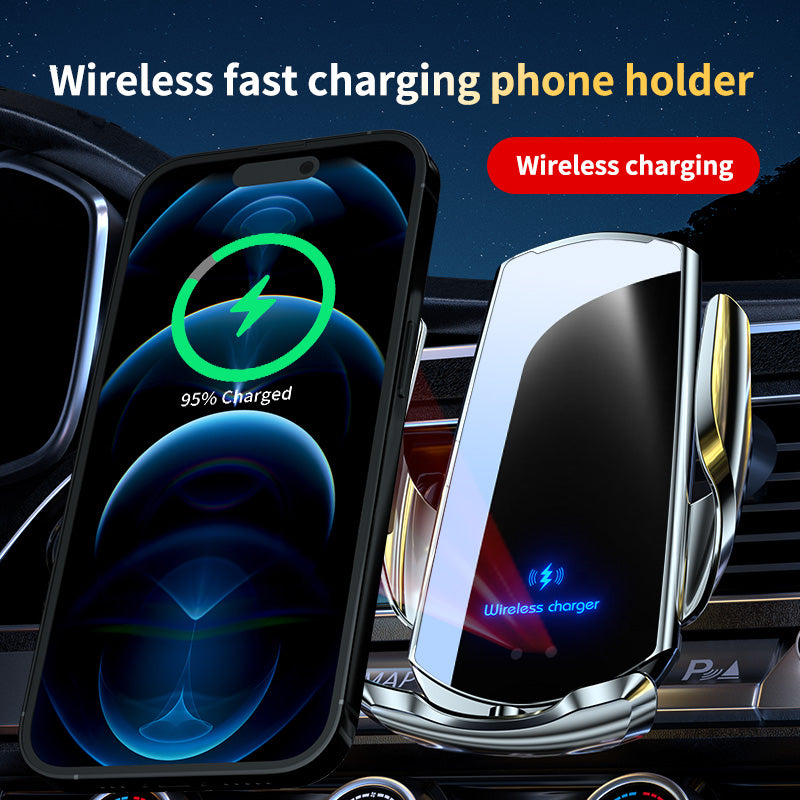 Wireless Charging Car Mobile Phone Holder Bracket Rotatable Support Accessories