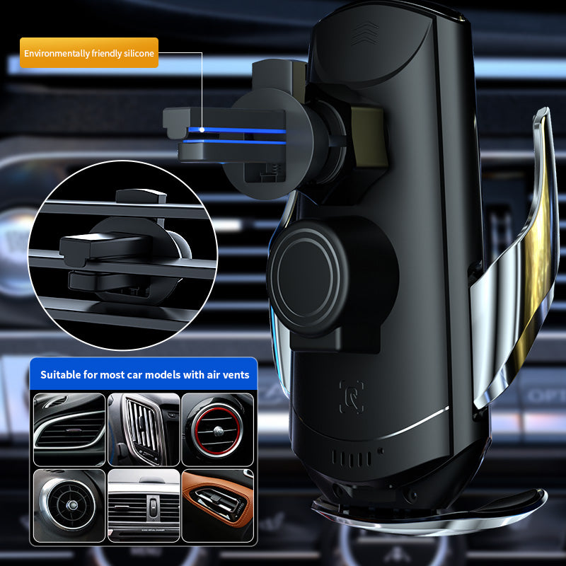 Wireless Charging Car Mobile Phone Holder Bracket Rotatable Support Accessories
