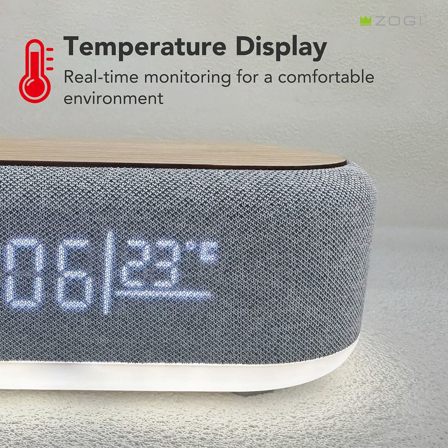 Trending Tech Gadgets 6in 1 5W Music Player Fast Charging Wireless Charger Alarm Clock RGB Night Lamp Music Wireless Speaker