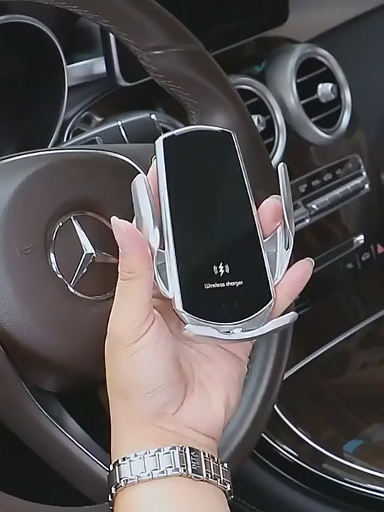 Wireless Charging Car Mobile Phone Holder Bracket Rotatable Support Accessories